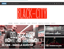 Tablet Screenshot of black-city.fr